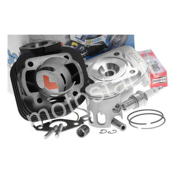 Polini Corsa 70cc Minarelli Horizontal LC cilindro komplektas Polini Corsa 70cc Minarelli Horizontal LC cilindro komplektas