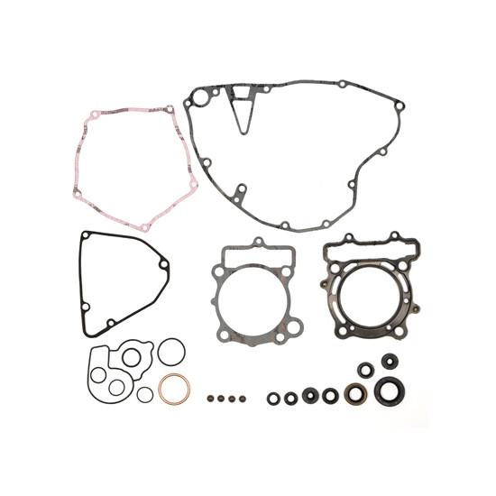 PROX gasket set with engine oil seal set KAWASAKI KXF 250 '04-'05, RMZ 250 '04-'06 (KXF250)