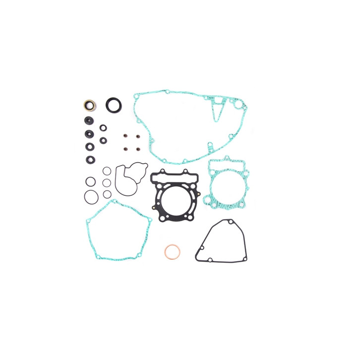 PROX gasket set with engine oil seal set KAWASAKI KXF 250 '06-'08