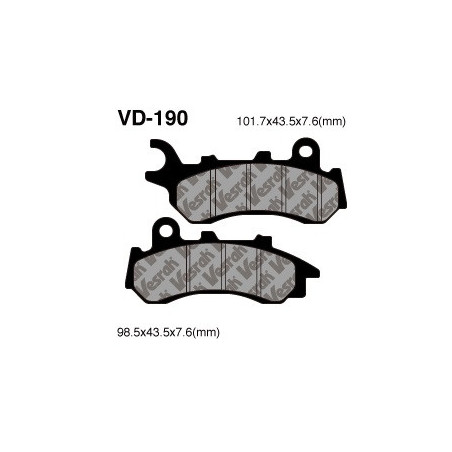 STABDŽIŲ KALADĖLĖS VESRAH VD-190 PCX125 18-19R