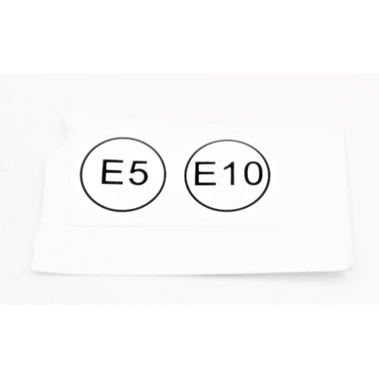 BENELLI "E5-E10" HOMOLOGATION STICKER