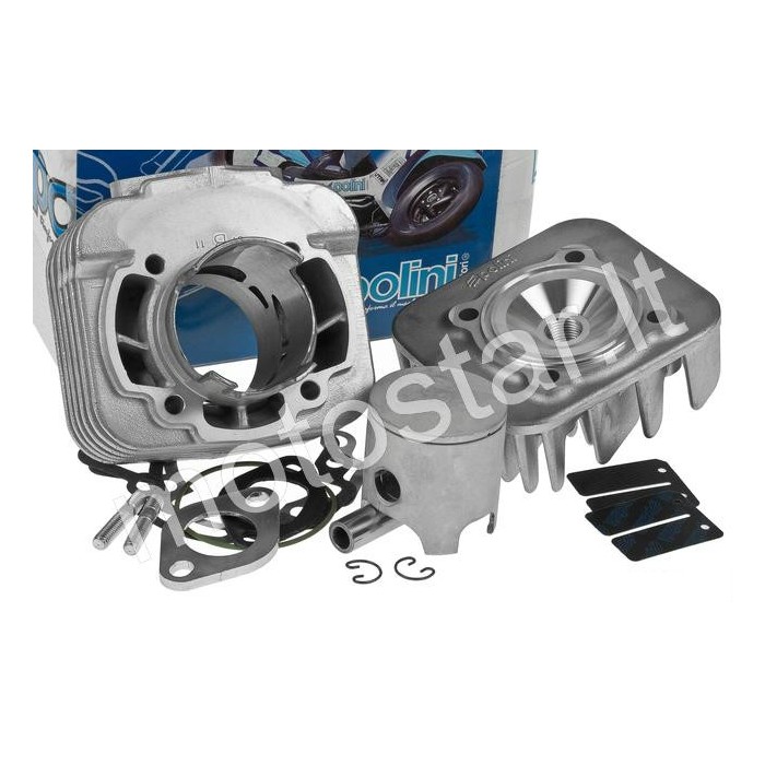 Polini Alu 70cc Piaggio / Gilera AC cilindro komplektas Polini Alu 70cc Piaggio / Gilera AC cilindro komplektas