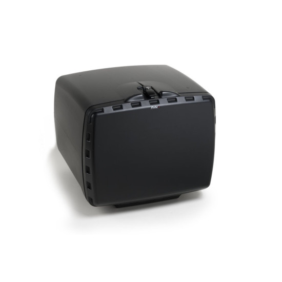 2 pcs. box with lock C / black