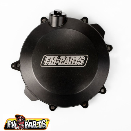 FM-PARTS clutch cover reinforced CNC 7075 ALUMINUM (larger oil capacity) KTM/HUSQVARNA `18-22 color black