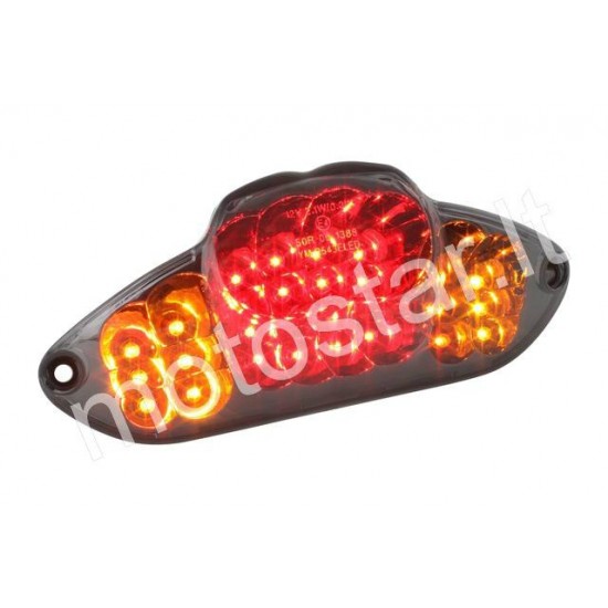 Gilera Runner SP, DNA STR8 LED Black Line taillight with turn signals