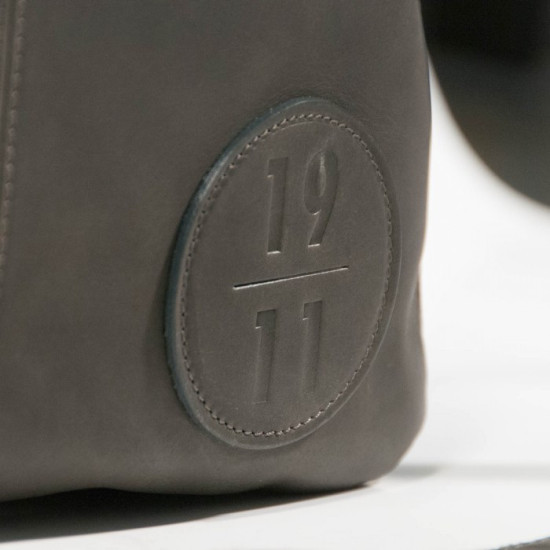 BENELLI dark brown leather bag