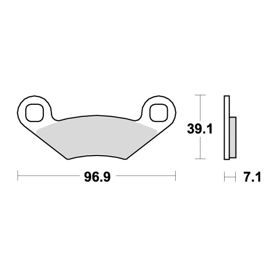 STABDŽIŲ KALADĖLĖS STABDYMO SUKEPINTOS 857CM44 OFFROAD