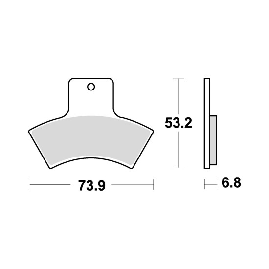 STABDŽIŲ KALADĖLĖS STABDYMO SUKEPINTOS 860CM44 OFFROAD