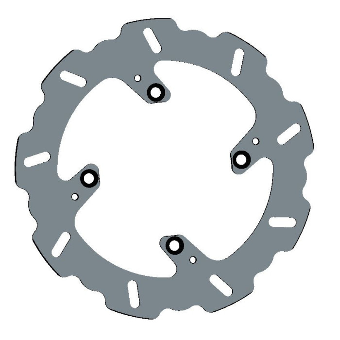 BRAKE DISC BRAKE WAVE REPAIR WF7534