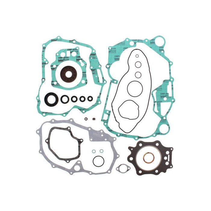 WINDEROSA (VERTEX) engine gasket set with oil seals HONDA TRX450ES 98-01, TRX450FE 02-04, TRX450FM 02-04, TRX450S 98