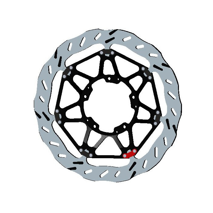 BRAKE DISC EPTA WAVE FLOATING O320 EP153L