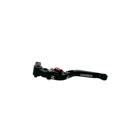 BRAKE LEVER ADJUSTABLE FOLDING BRAKES BLACK KR0195R