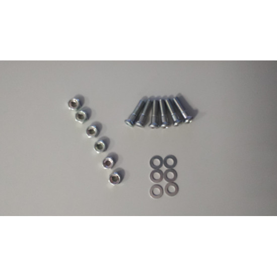 Set of bolts and washers for braking KR0197