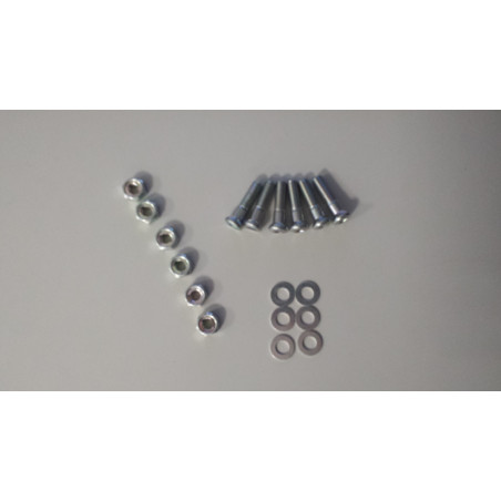 Set of bolts and washers for braking KR0197