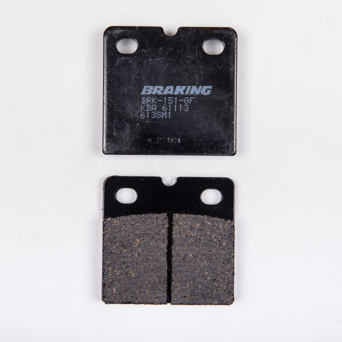 BRAKE PADS, BRAKES, SEMI-METALLIC, 613SM1