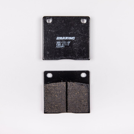 BRAKE PADS, BRAKES, SEMI-METALLIC, 622SM1