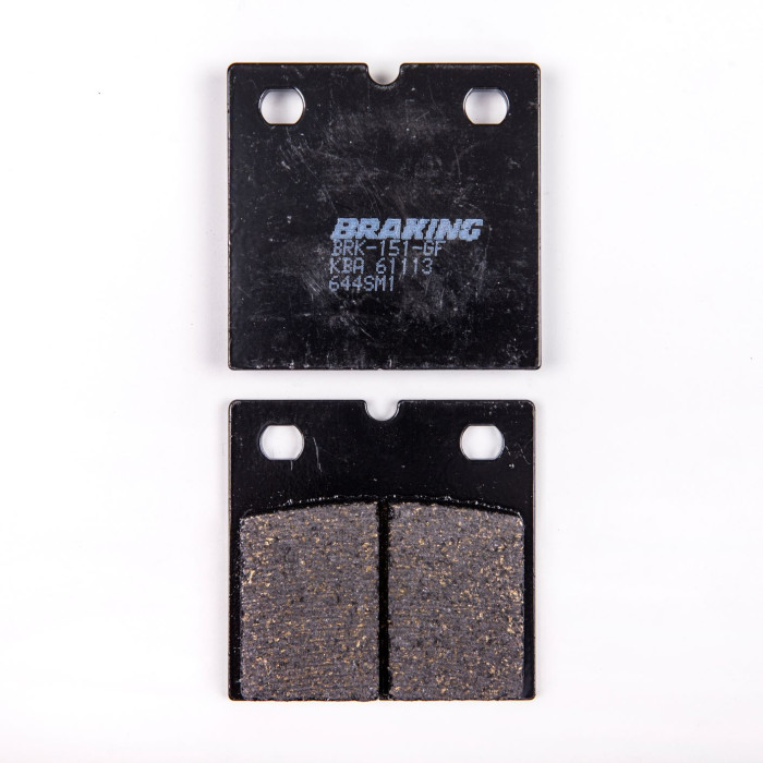BRAKE PADS, BRAKES, SEMI-METALLIC, 644SM1