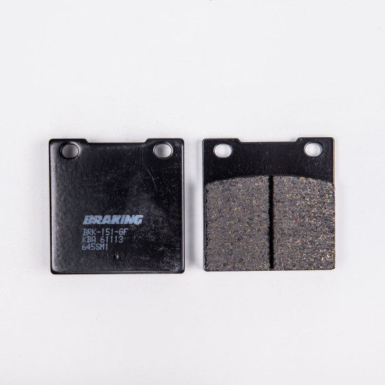 BRAKE PADS, BRAKES, SEMI-METALLIC, 645SM1