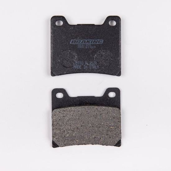 BRAKE PADS, BRAKES, SEMI-METALLIC, 661SM1