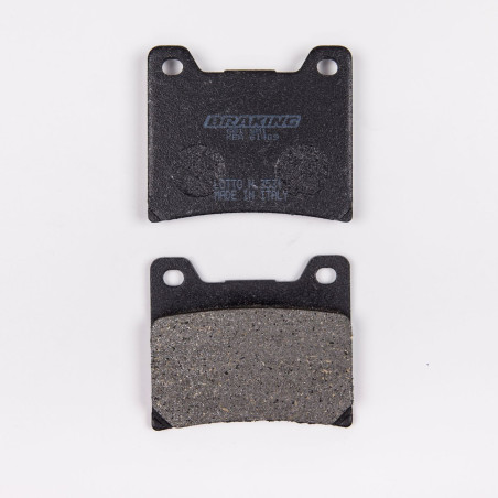 BRAKE PADS, BRAKES, SEMI-METALLIC, 661SM1