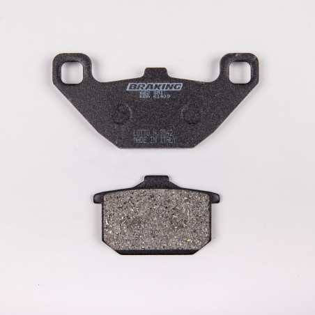 BRAKE PADS, BRAKES, SEMI-METALLIC, 662SM1