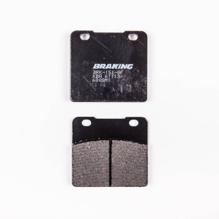 BRAKE PADS, BRAKES, SEMI-METALLIC, 680SM1