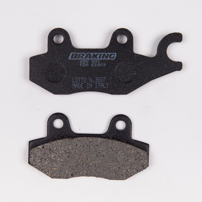 BRAKE PADS, BRAKES, SEMI-METALLIC, 696SM1