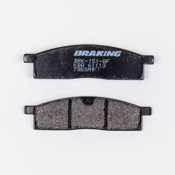 BRAKE PADS, BRAKES, SEMI-METALLIC, 705SM1
