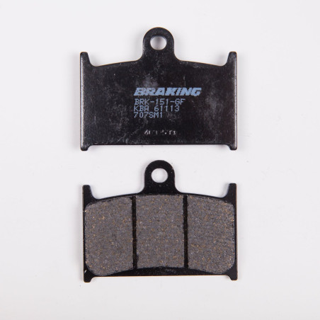 BRAKE PADS, BRAKES, SEMI-METALLIC, 707SM1