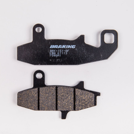 BRAKE PADS, BRAKES, SEMI-METALLIC, 709SM1