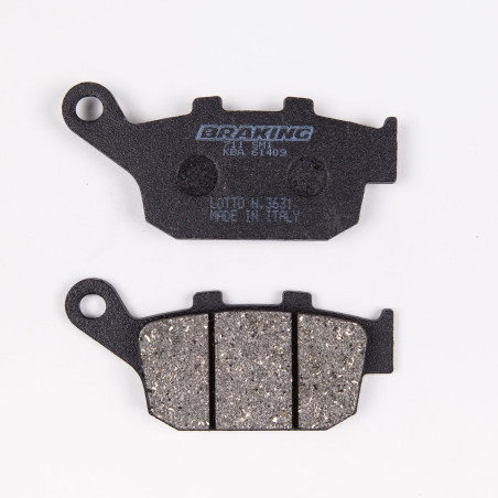 BRAKE PADS, BRAKES, SEMI-METALLIC, 711SM1