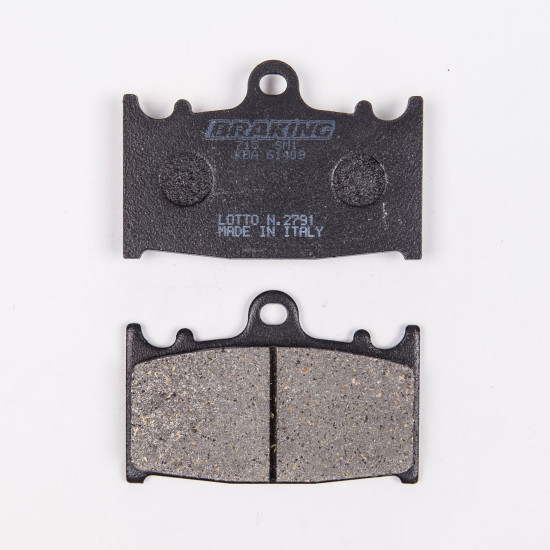 BRAKE PADS, BRAKES, SEMI-METALLIC, 715SM1
