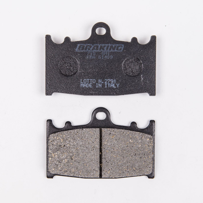 BRAKE PADS, BRAKES, SEMI-METALLIC, 715SM1