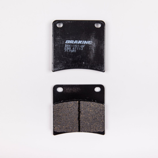 BRAKE PADS, BRAKES, SEMI-METALLIC, 717SM1