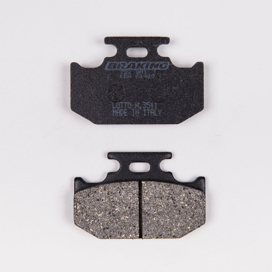 BRAKE PADS, BRAKES, SEMI-METALLIC, 722SM1