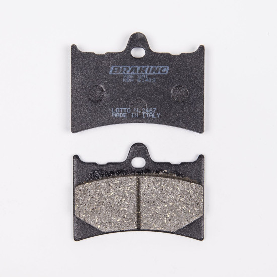 BRAKE PADS, BRAKES, SEMI-METALLIC, 726SM1