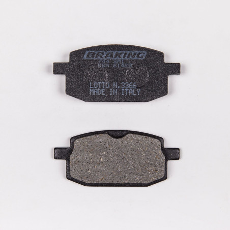 BRAKE PADS, BRAKES, SEMI-METALLIC, 744SM1