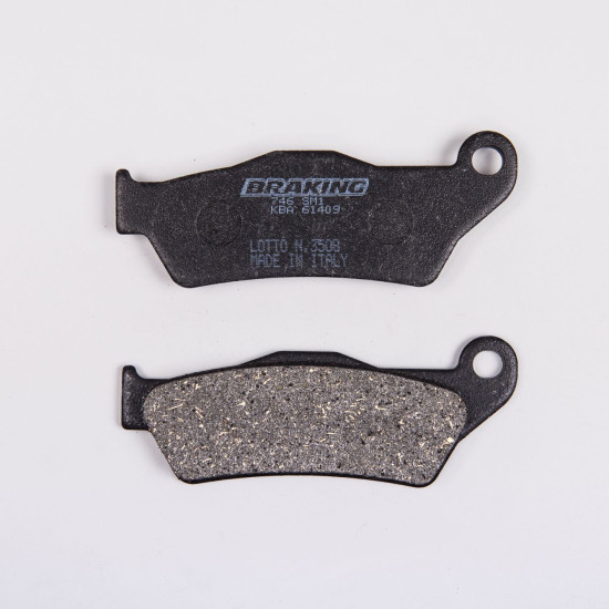 BRAKE PADS, BRAKES, SEMI-METALLIC, 746SM1