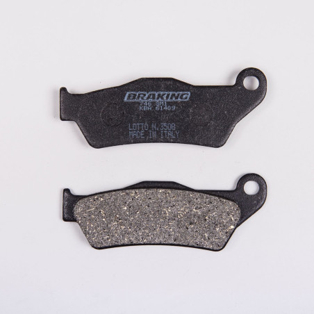 BRAKE PADS, BRAKES, SEMI-METALLIC, 746SM1