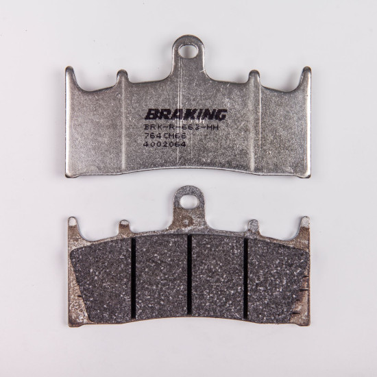 BRAKE PADS, BRAKES, SEMI-METALLIC, RACE, 764CM66