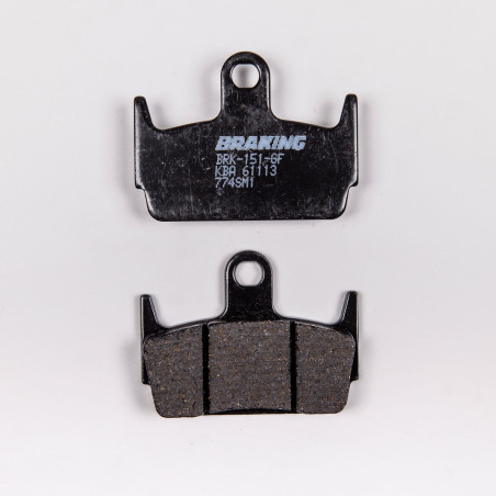 BRAKE PADS, BRAKES, SEMI-METALLIC, 774SM1