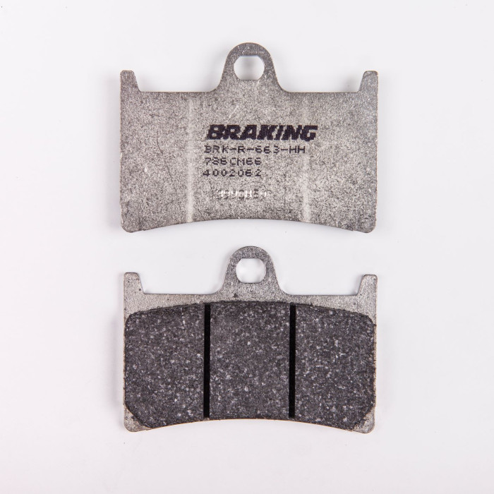 BRAKE PADS, BRAKES, SEMI-METALLIC, RACE, 786CM66