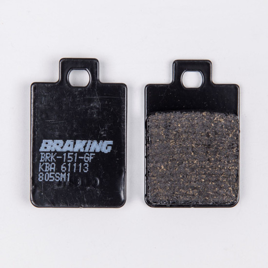 BRAKE PADS, BRAKES, SEMI-METALLIC, 805SM1