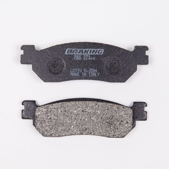 BRAKE PADS, BRAKES, SEMI-METALLIC, 822SM1