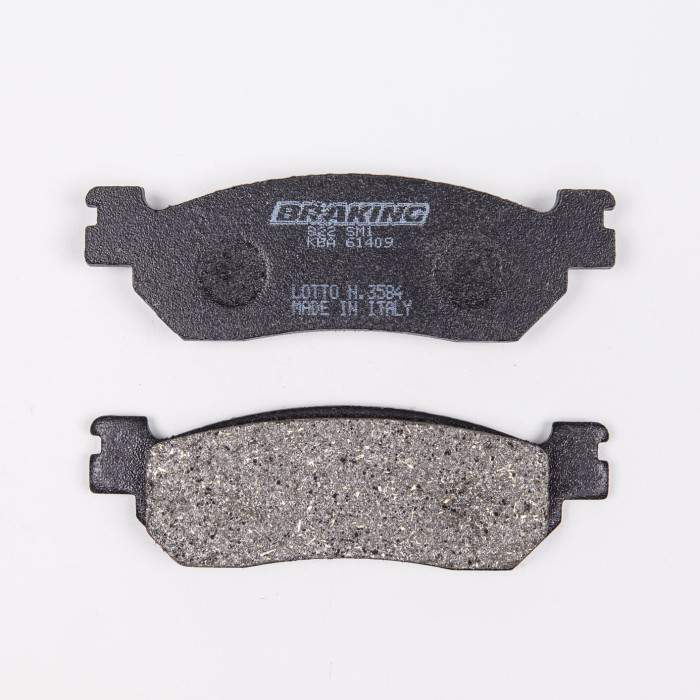 BRAKE PADS, BRAKES, SEMI-METALLIC, 822SM1
