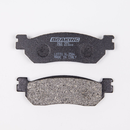 BRAKE PADS, BRAKES, SEMI-METALLIC, 822SM1