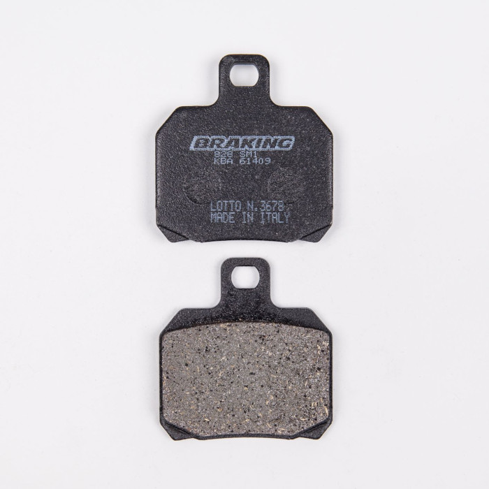 BRAKE PADS, BRAKES, SEMI-METALLIC, 828SM1