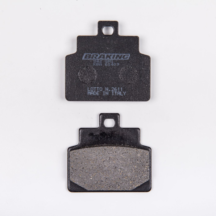 BRAKE PADS, BRAKES, SEMI-METALLIC, 842SM1