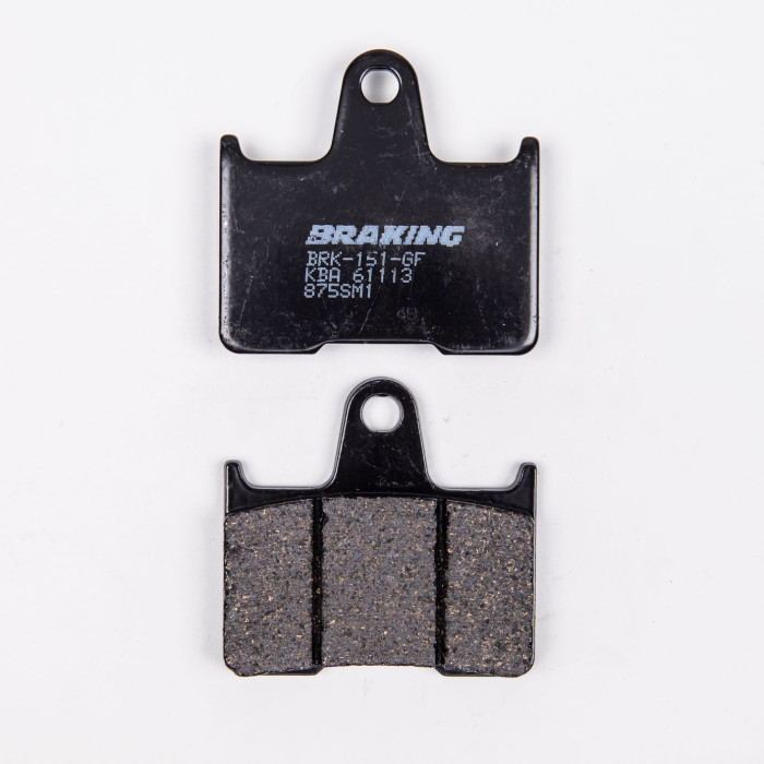 BRAKE PADS, BRAKES, SEMI-METALLIC, 875SM1