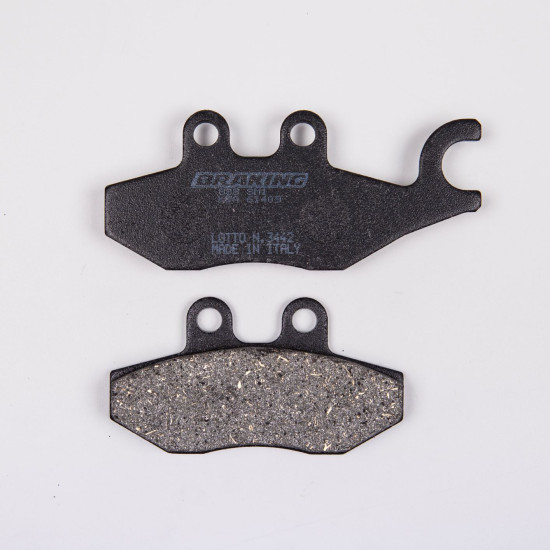 BRAKE PADS, BRAKES, SEMI-METALLIC, 888SM1